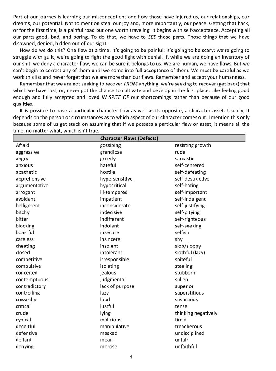 AA POWERFUL 12 STEP WORKBOOK With Trigger Tracker & Selfcare Check-Ins - an inside look