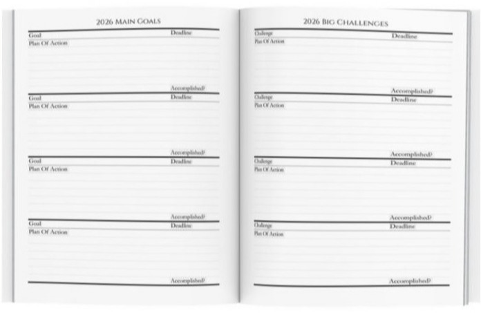 Plan this year's recovery goals and challenges