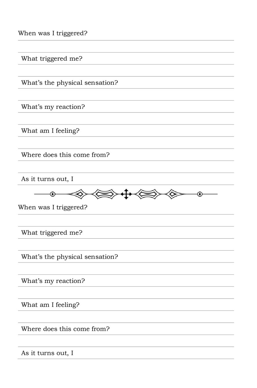 Trigger Tracker for addiction recovery