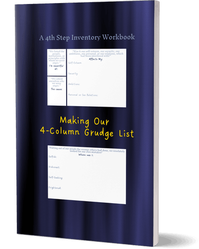 Making Our 4-Column Grudge List: A Step 4 Workbook for alcoholics and other recovering addicts For Kindle Scribe