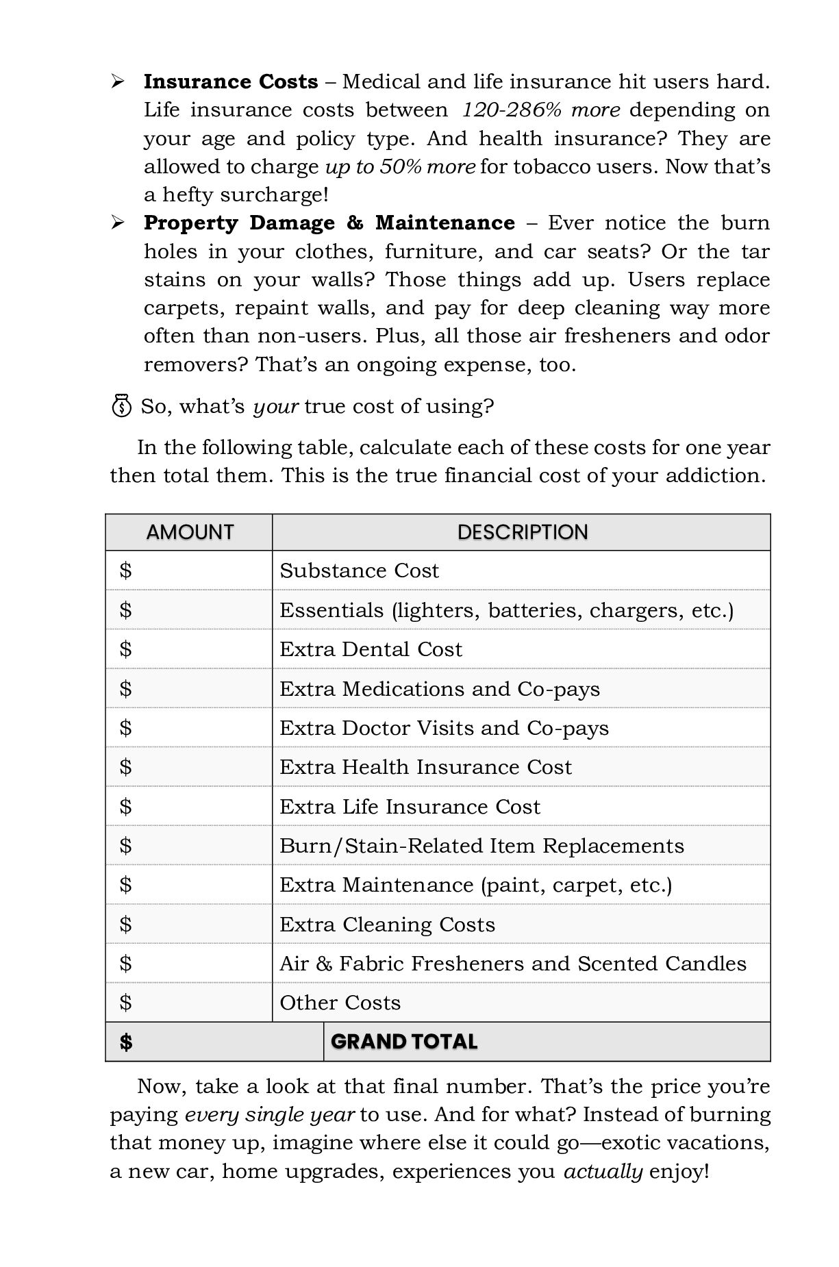 Quit Smoking Journal & Tracker: The Quit Challenge: 45 Days To Change My Life. Kick The Nicotine Habit For Good!