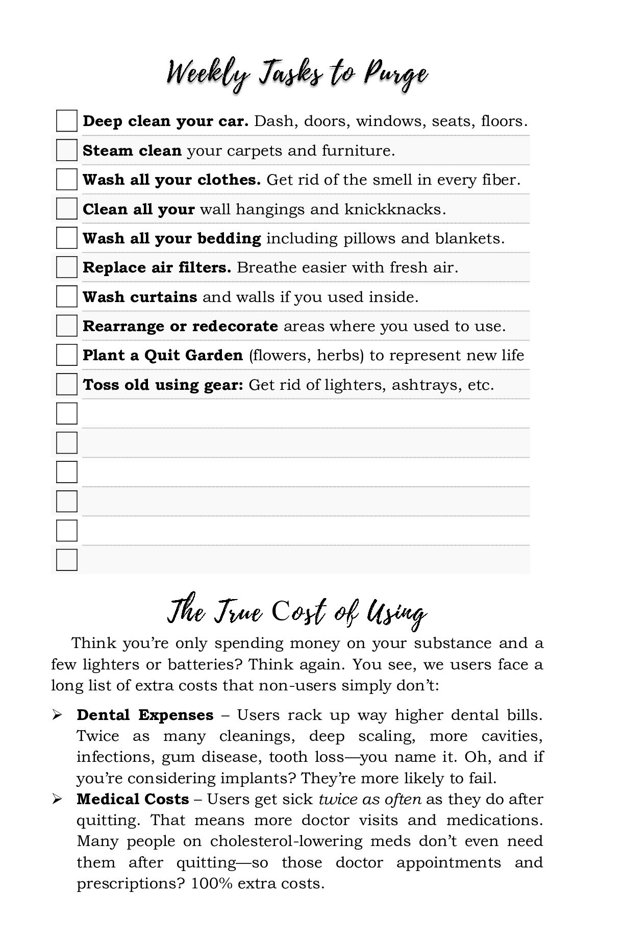 Quit Smoking Journal & Tracker: The Quit Challenge: 45 Days To Change My Life. Kick The Nicotine Habit For Good!